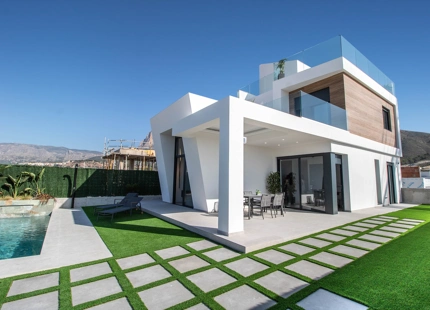 Villas Paula II, villas cómodas y modernas en Finestrat.