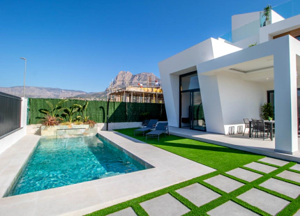 Villas Paula II, villas cómodas y modernas en Finestrat.