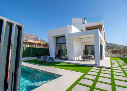 Villas Paula II, villas cómodas y modernas en Finestrat.