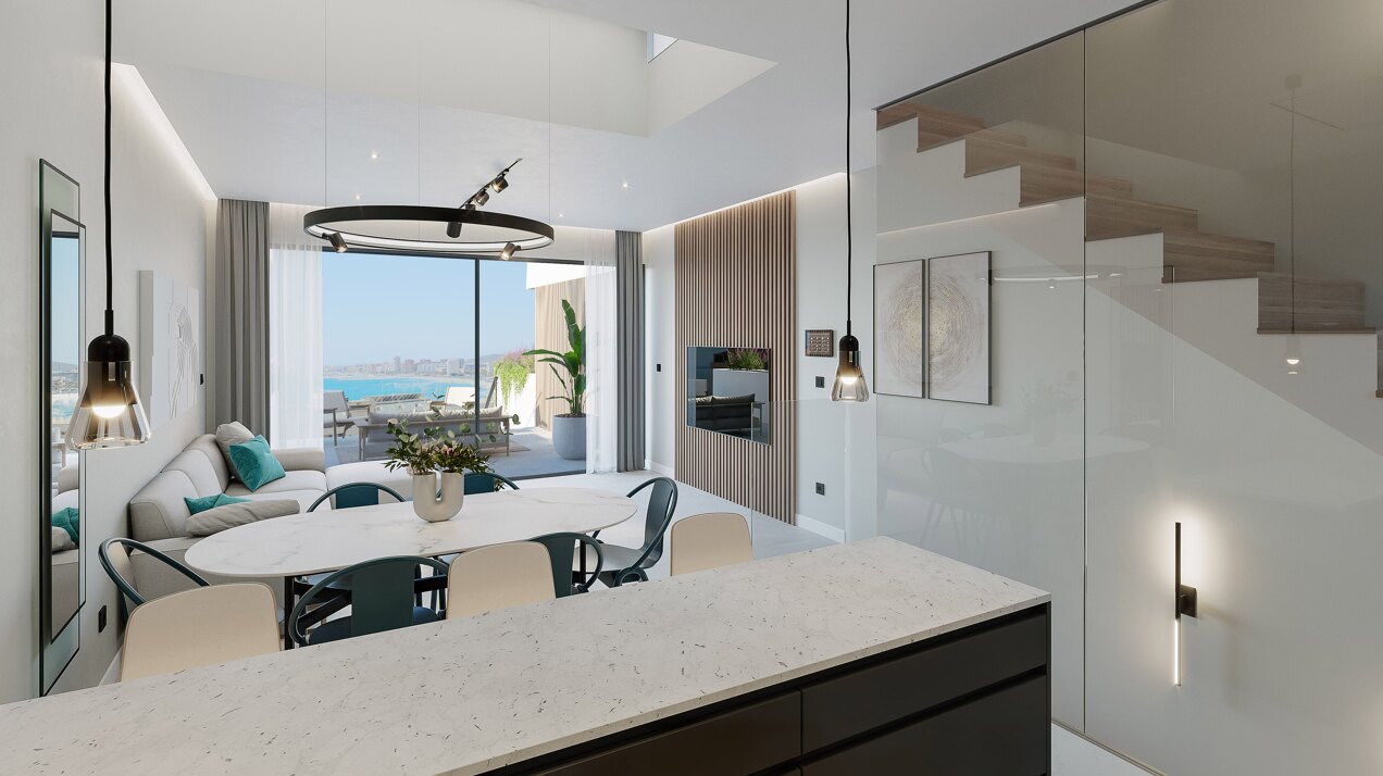 Azure Bay, elegant townhouses in a privileged position in Fuengirola.