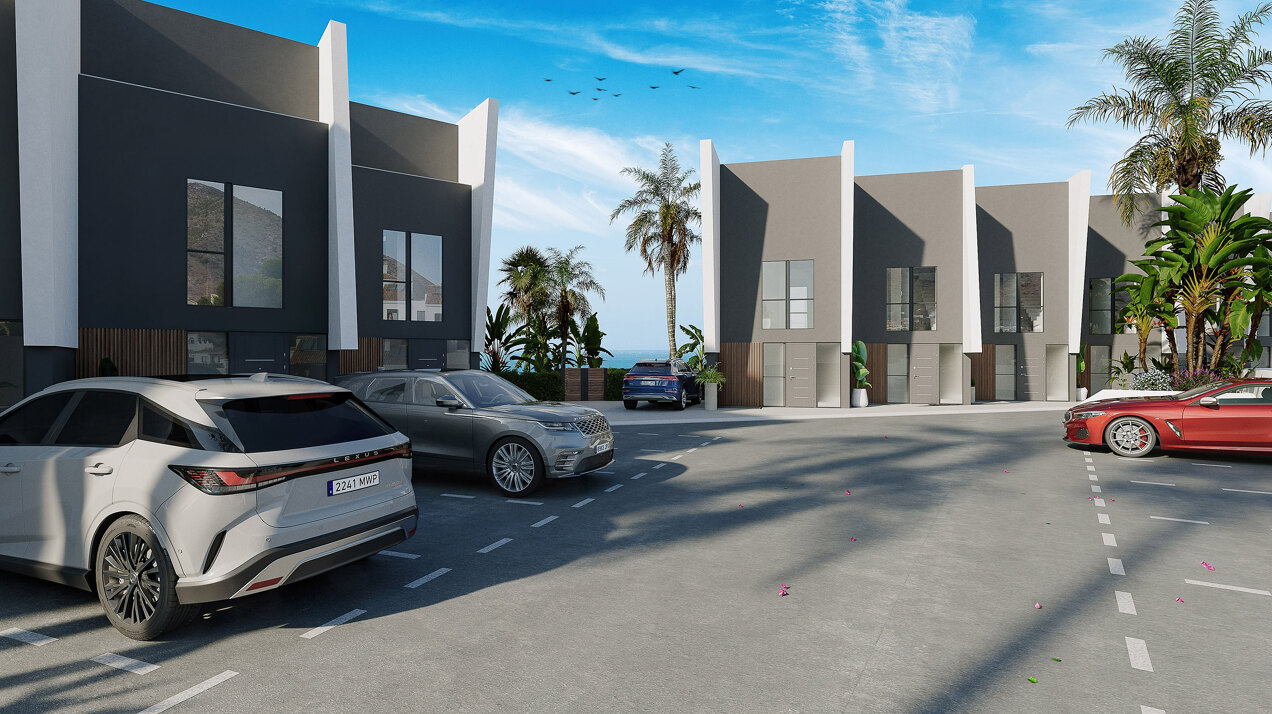 Azure Bay, elegant townhouses in a privileged position in Fuengirola.