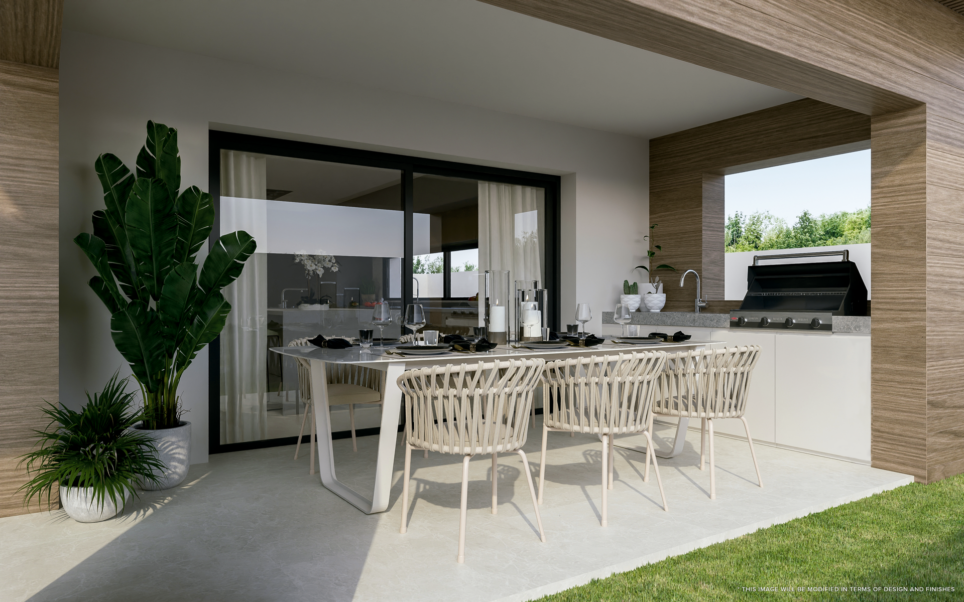 Bali Villas, exclusivity, sustainability, and luxury services in the privileged area of La Cala de Mijas.