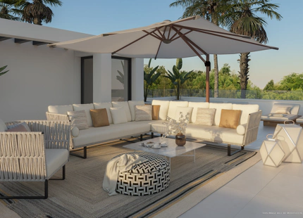 Bali Villas, exclusivity, sustainability, and luxury services in the privileged area of La Cala de Mijas.
