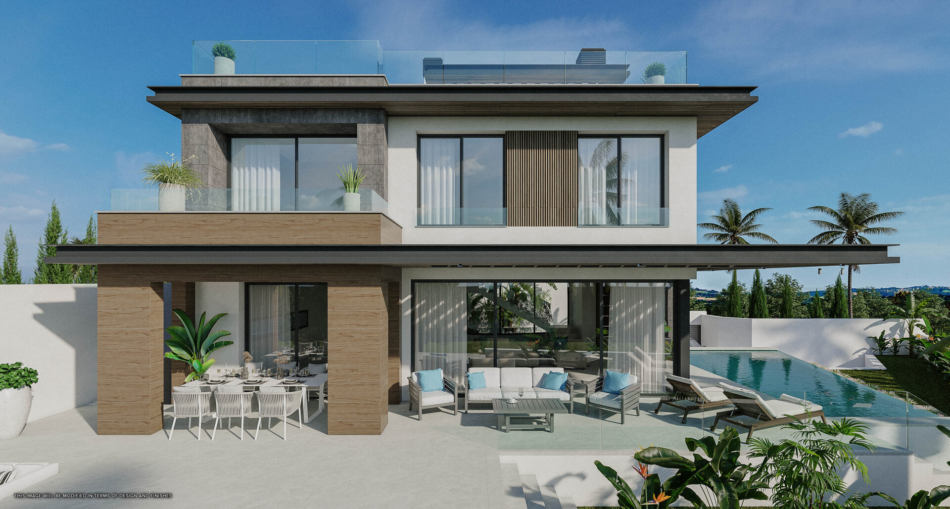 Bali Villas, exclusivity, sustainability, and luxury services in the privileged area of La Cala de Mijas.