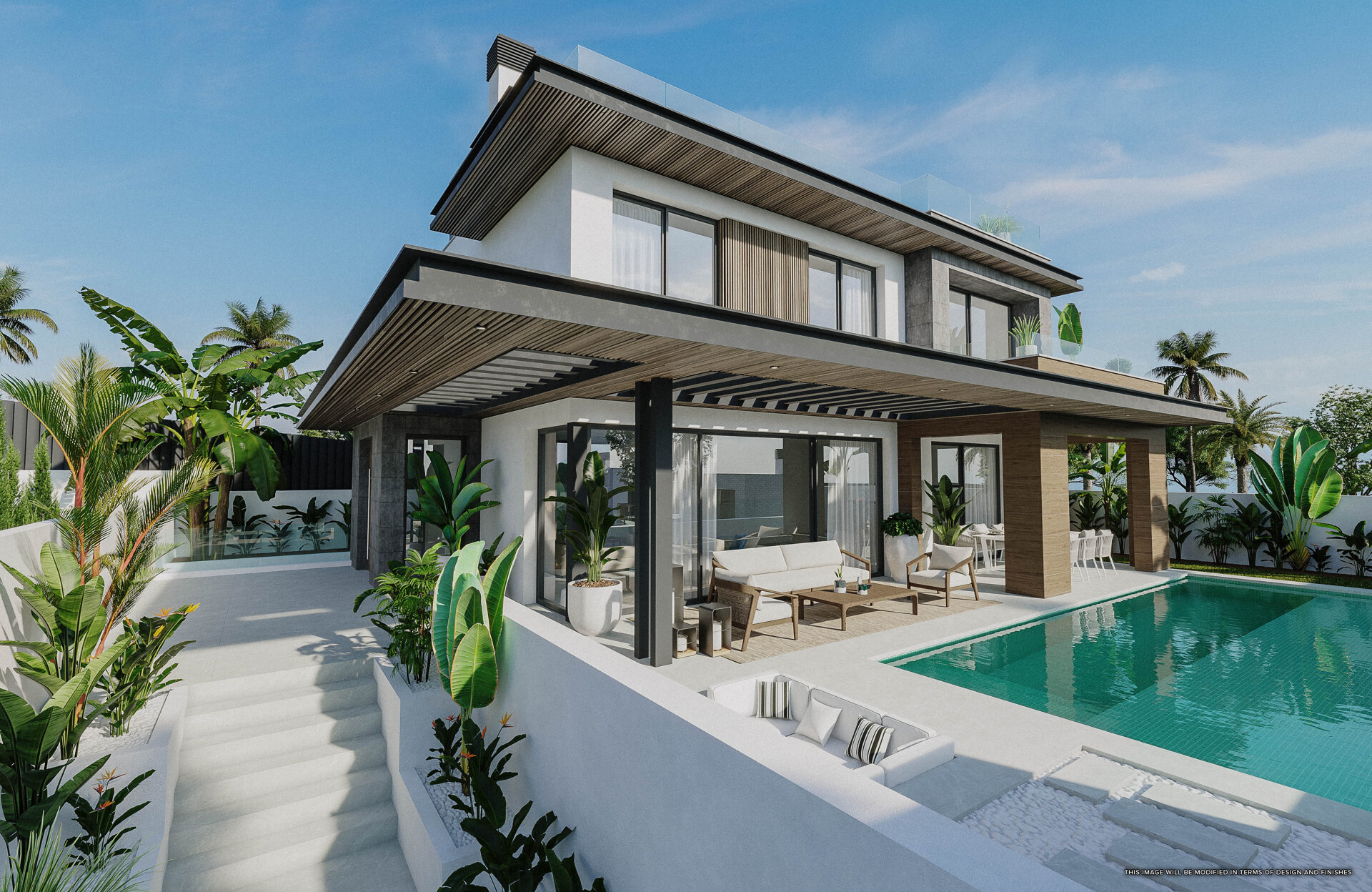 Bali Villas, exclusivity, sustainability, and luxury services in the privileged area of La Cala de Mijas.