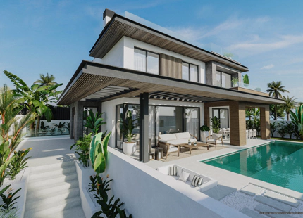 Bali Villas, exclusivity, sustainability, and luxury services in the privileged area of La Cala de Mijas.