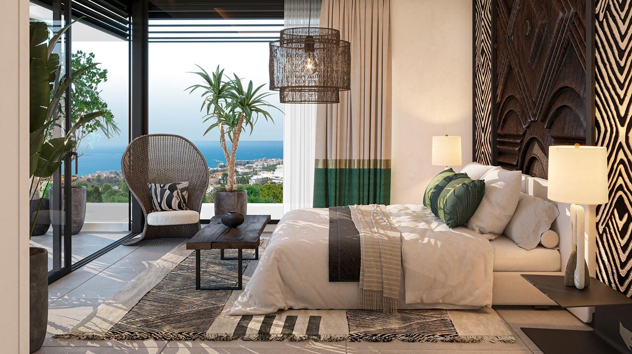 7 Diamond Villas, luxury and sea views in Benalmádena.
