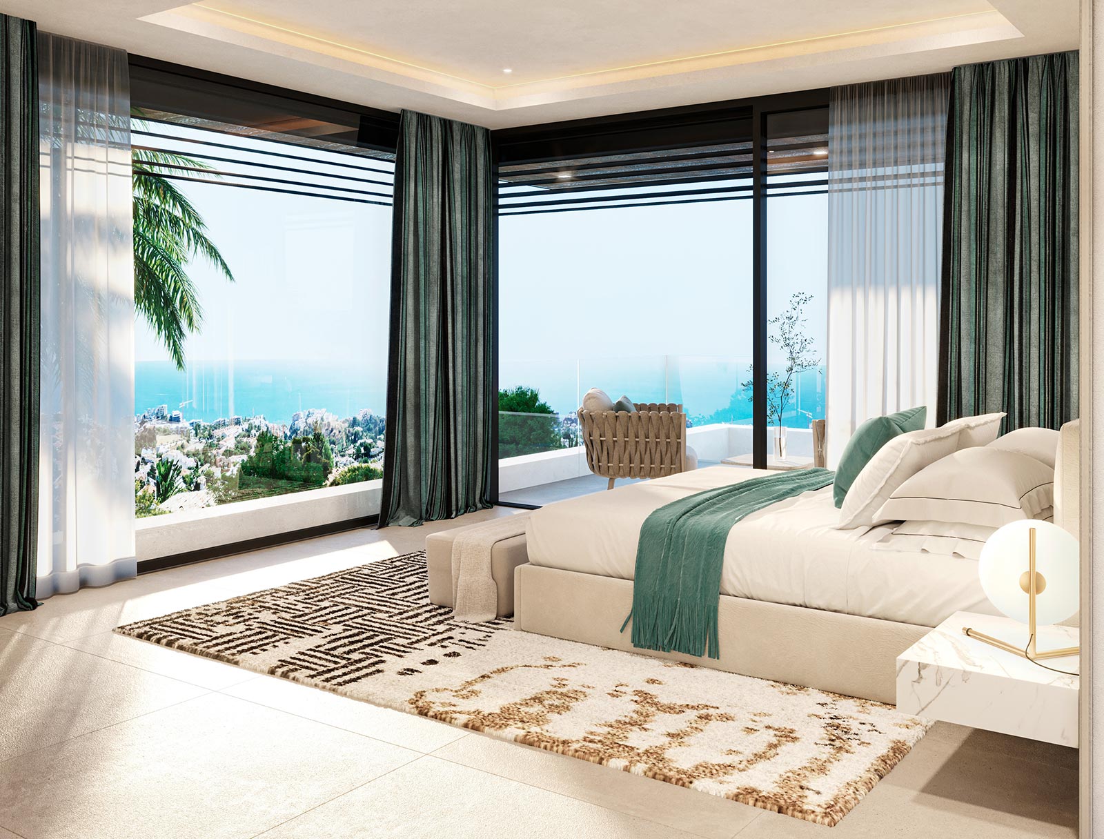 7 Diamond Villas, luxury and sea views in Benalmádena.