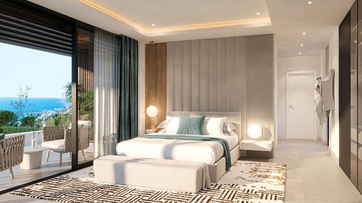 7 Diamond Villas, luxury and sea views in Benalmádena.