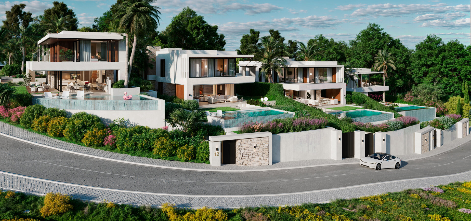 7 Diamond Villas, luxury and sea views in Benalmádena.