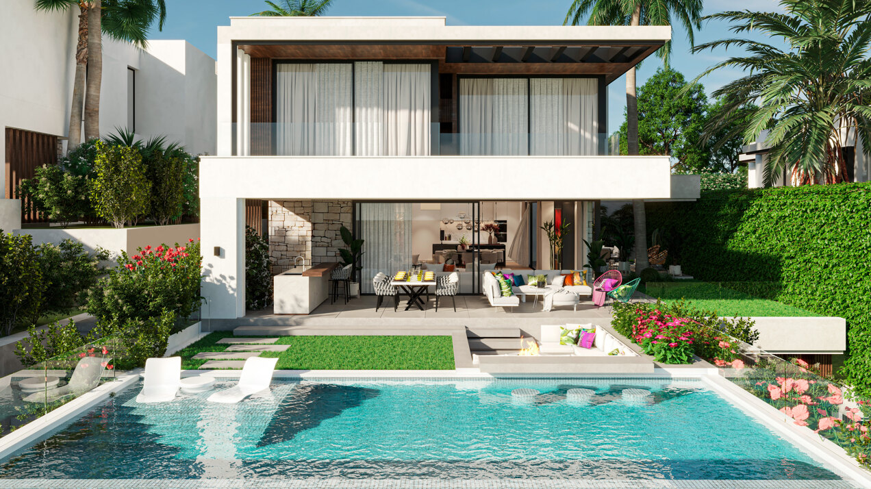 7 Diamond Villas, luxury and sea views in Benalmádena.