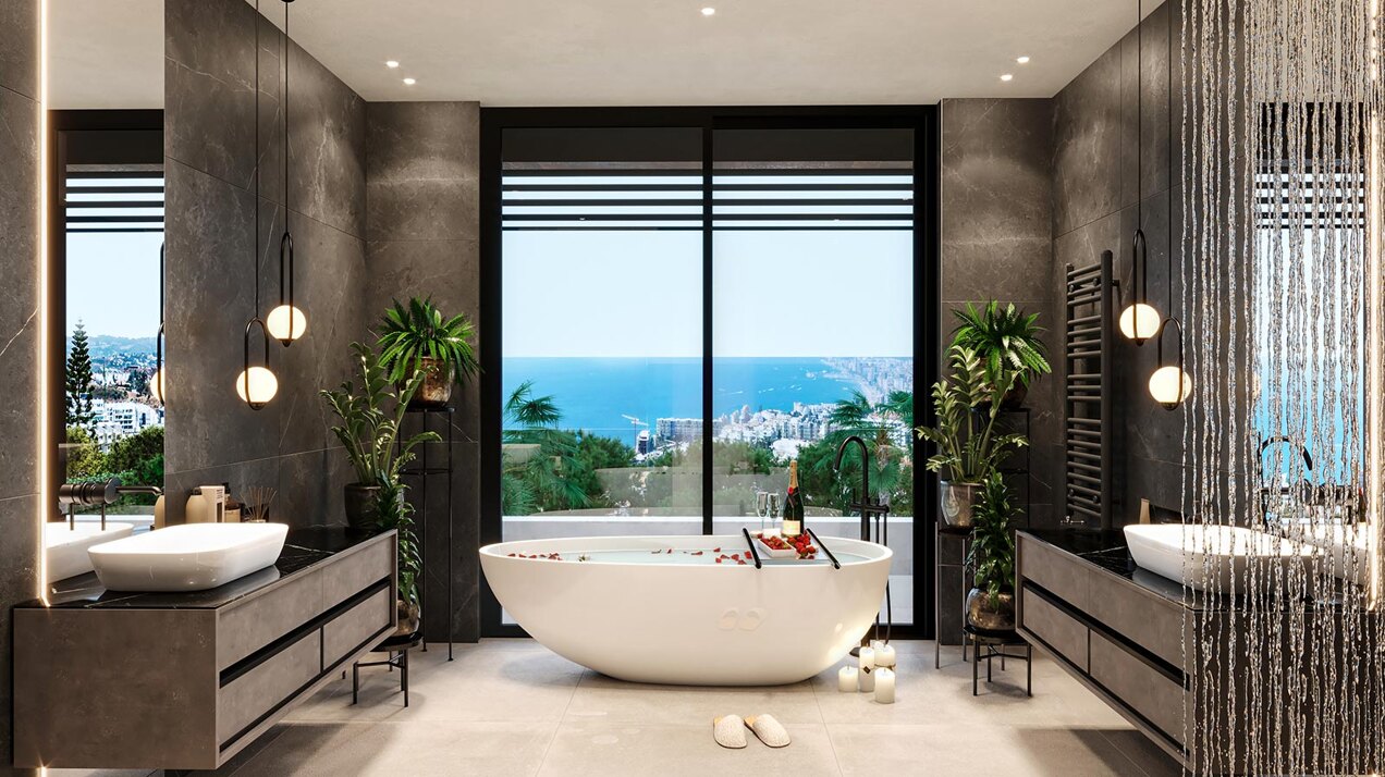 7 Diamond Villas, luxury and sea views in Benalmádena.