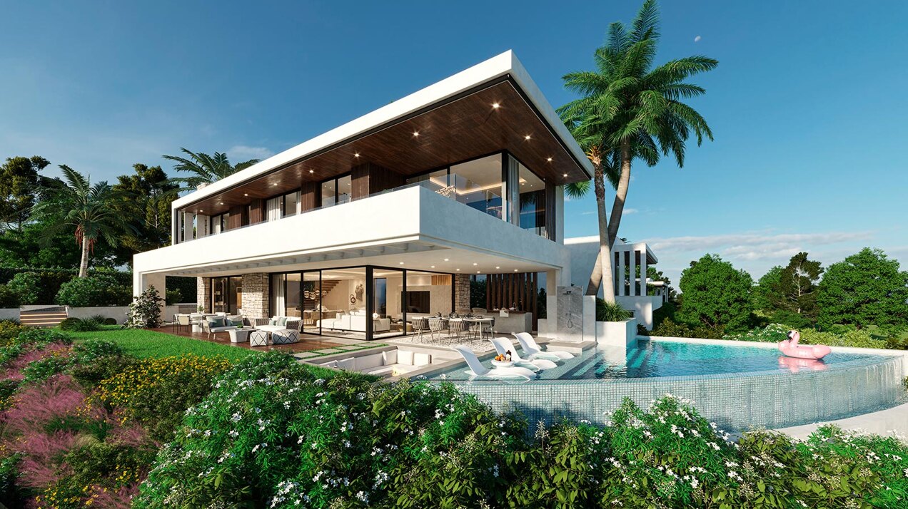 7 Diamond Villas, luxury and sea views in Benalmádena.