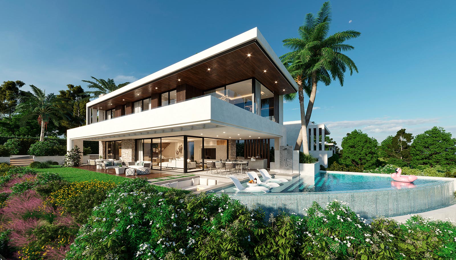 7 Diamond Villas, luxury and sea views in Benalmádena.
