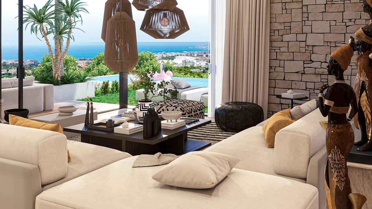 7 Diamond Villas, luxury and sea views in Benalmádena.
