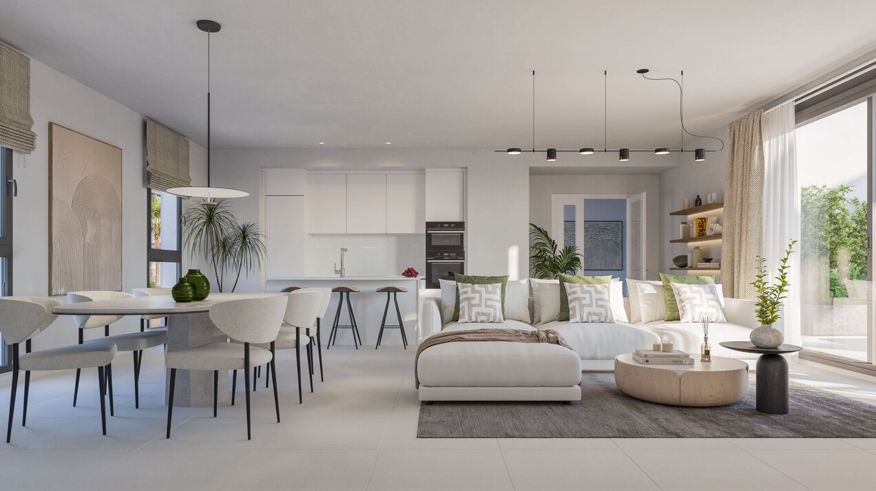 Etherna Homes, contemporary homes next to the golf course in Estepona
