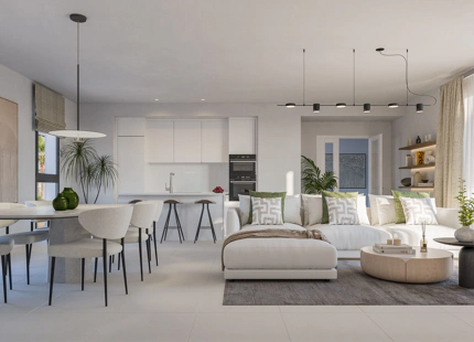 Etherna Homes, contemporary homes next to the golf course in Estepona