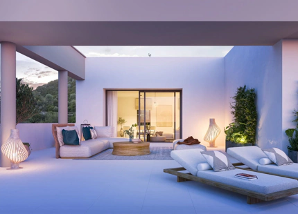 Etherna Homes, contemporary homes next to the golf course in Estepona