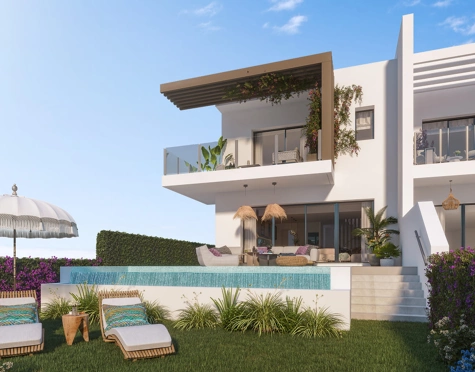 Soleia Living El Chaparral, amplias y exclusivas villas junto al golf en La Cala de Mijas