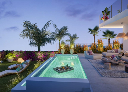 Soleia Living El Chaparral, amplias y exclusivas villas junto al golf en La Cala de Mijas