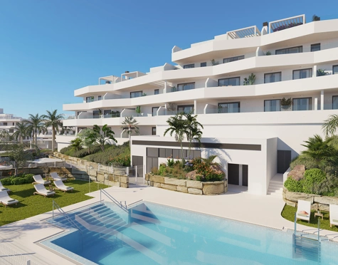 One80 Collection, elegant apartment complex with unique sea views in Estepona
