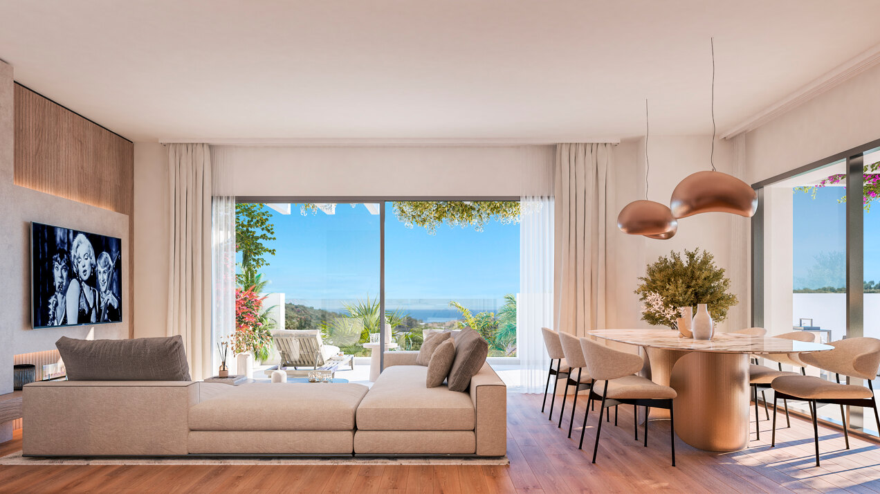Amaranta Living Casares Golf, relaxed living and golf in exclusive apartments and penthouses.