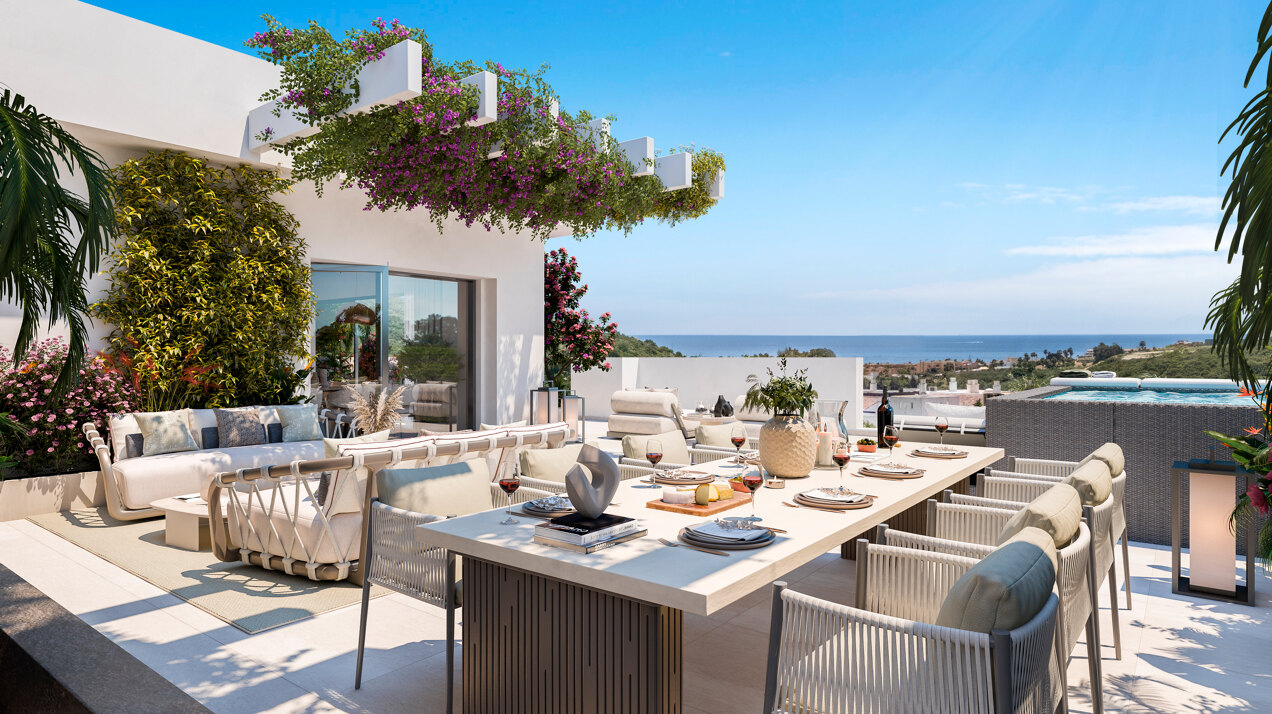 Amaranta Living Casares Golf, relaxed living and golf in exclusive apartments and penthouses.