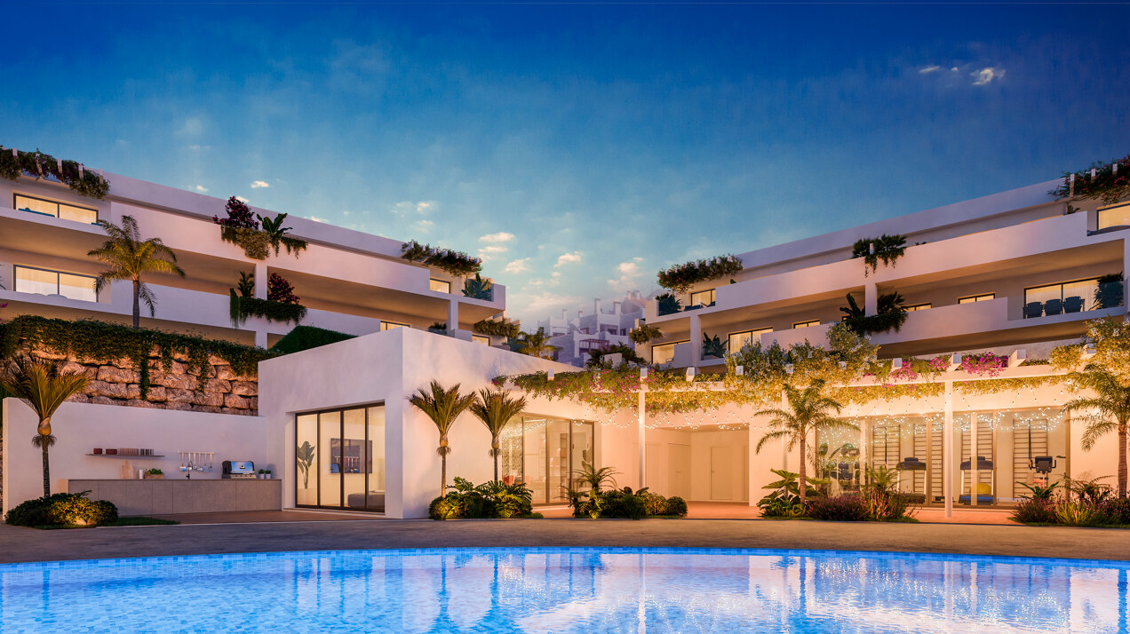 Amaranta Living Casares Golf, relaxed living and golf in exclusive apartments and penthouses.