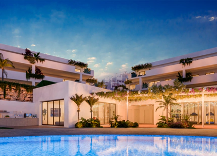 Amaranta Living Casares Golf, vida relajada y golf en exclusivos apartamentos y áticos.