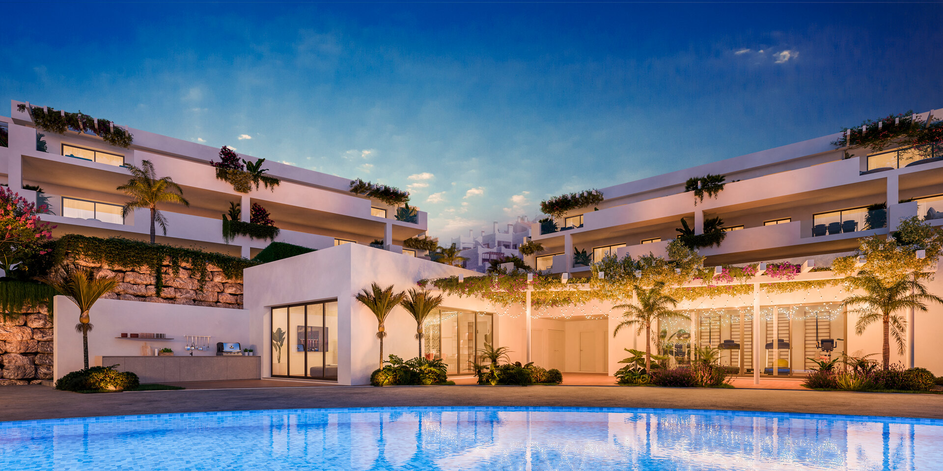 Amaranta Living Casares Golf, relaxed living and golf in exclusive apartments and penthouses.