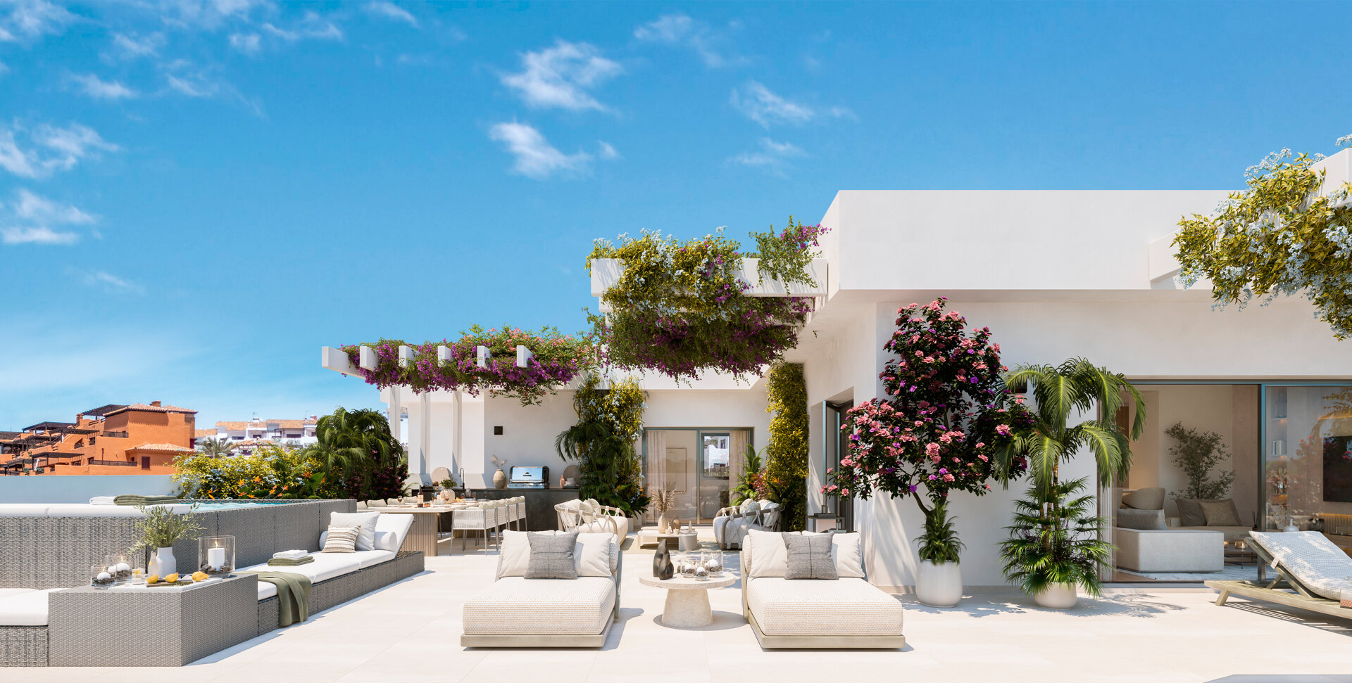 Amaranta Living Casares Golf, relaxed living and golf in exclusive apartments and penthouses.