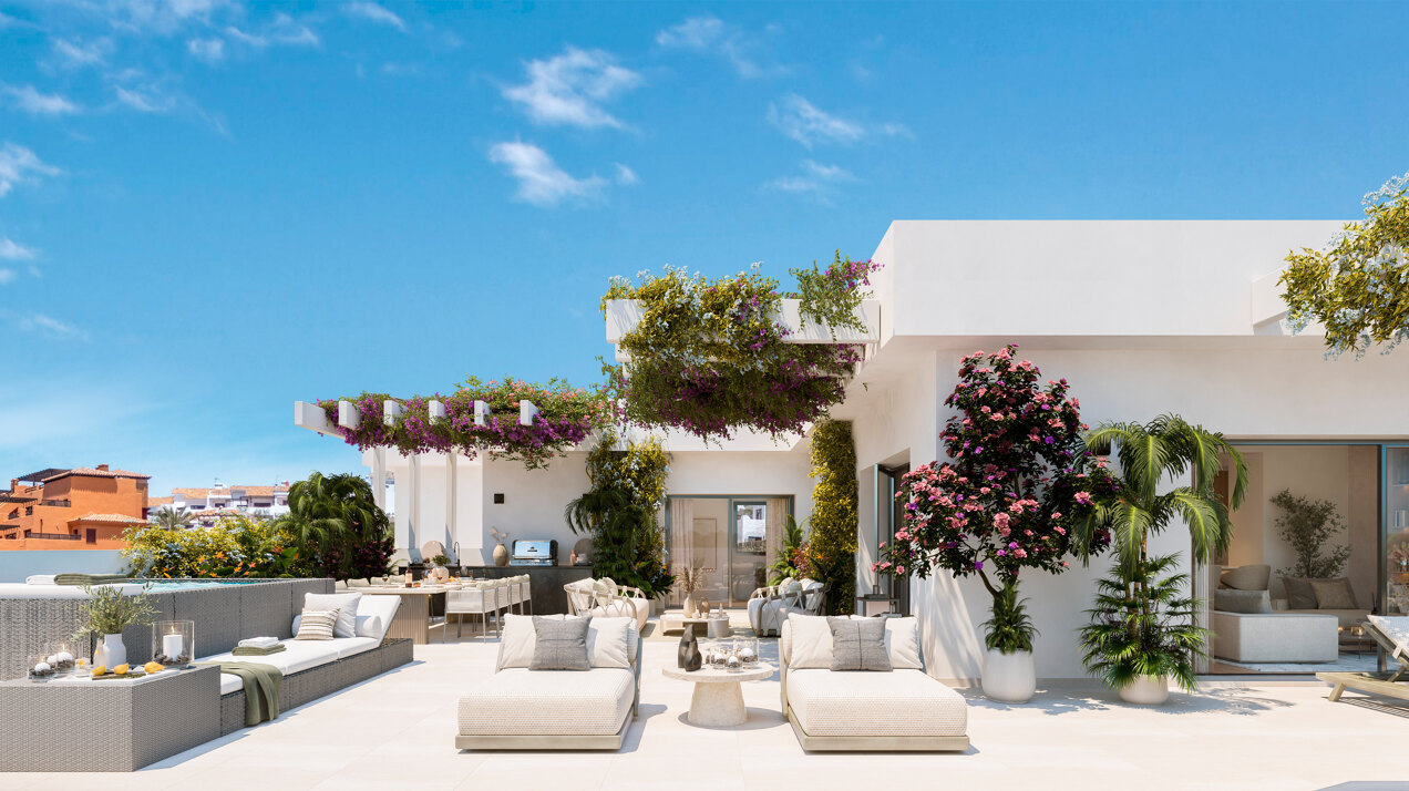 Amaranta Living Casares Golf, relaxed living and golf in exclusive apartments and penthouses.