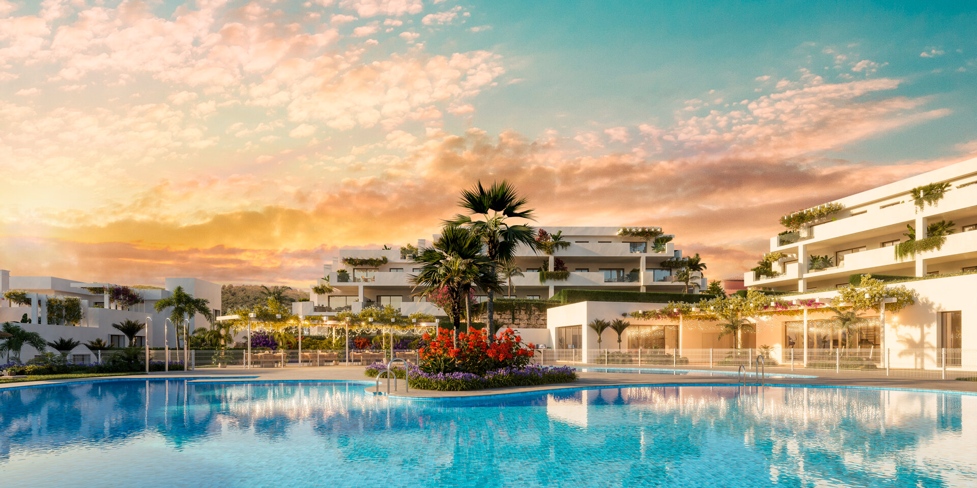 Amaranta Living Casares Golf, relaxed living and golf in exclusive apartments and penthouses.