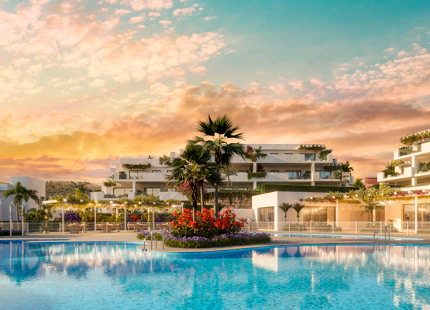 Amaranta Living Casares Golf, vida relajada y golf en exclusivos apartamentos y áticos.
