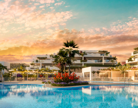 Amaranta Living Casares Golf, relaxed living and golf in exclusive apartments and penthouses.