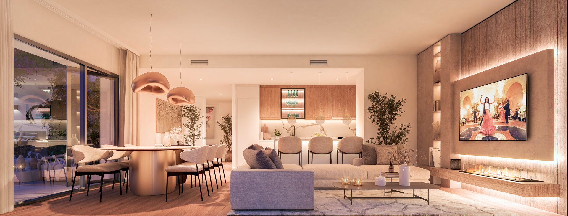 Amaranta Living Casares Golf, relaxed living and golf in exclusive apartments and penthouses.