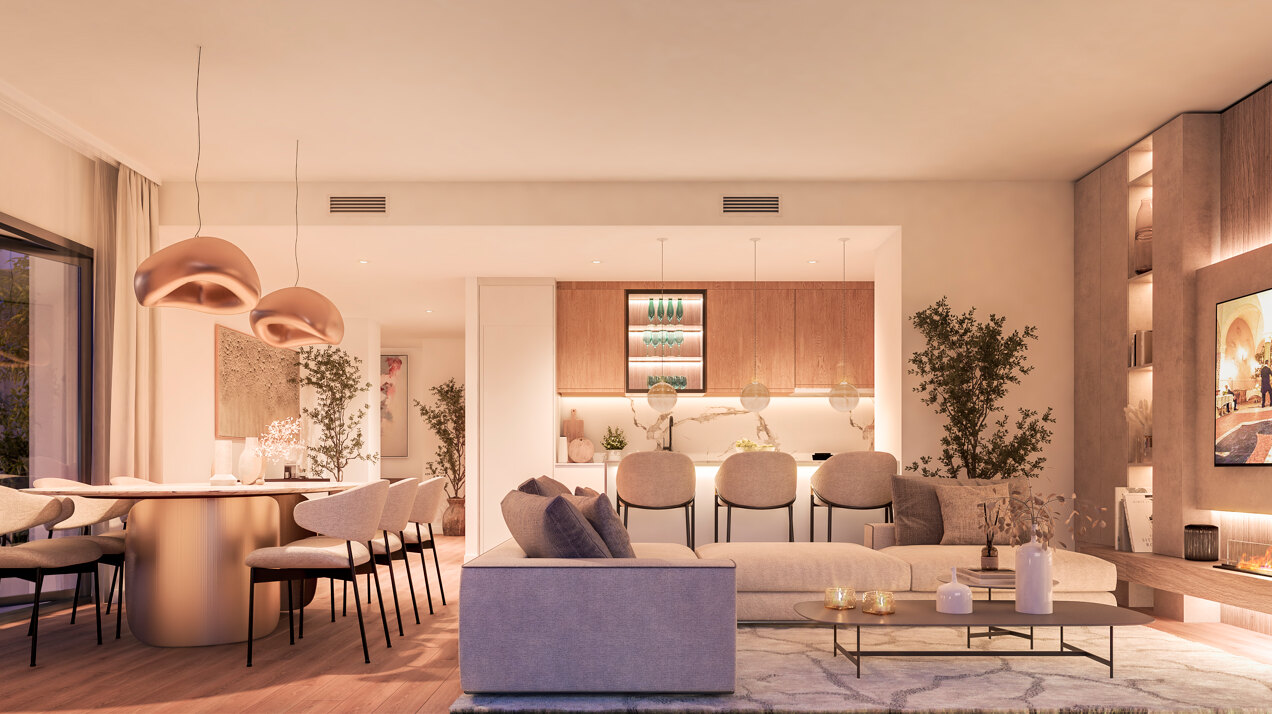 Amaranta Living Casares Golf, relaxed living and golf in exclusive apartments and penthouses.