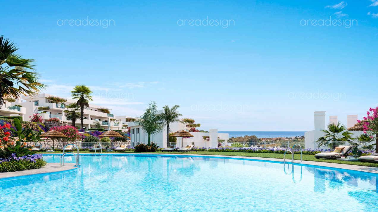 Amaranta Living Casares Golf, relaxed living and golf in exclusive apartments and penthouses.