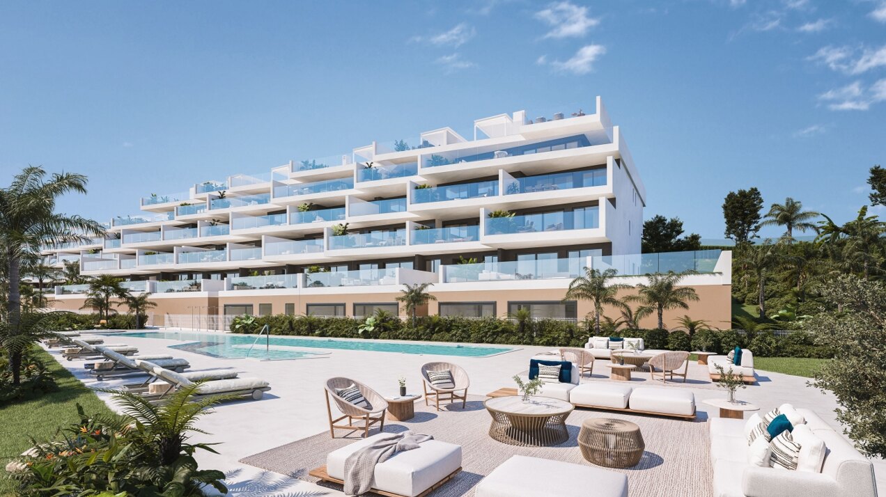 Pure Sun Residences, modern design apartments and penthouses in Manilva