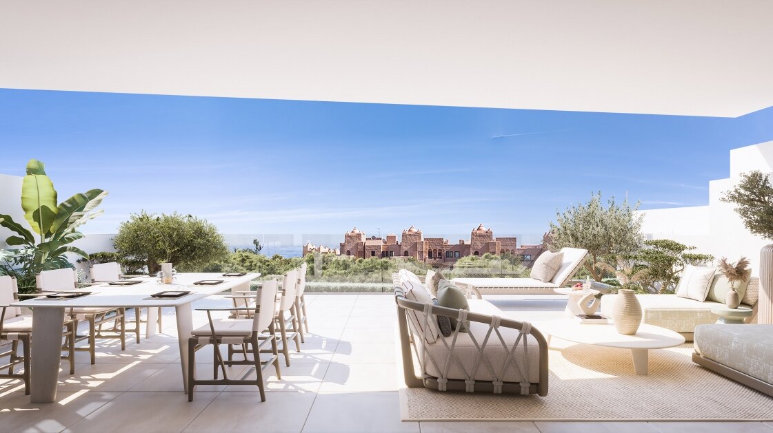 Pure Sun Residences, modern design apartments and penthouses in Manilva