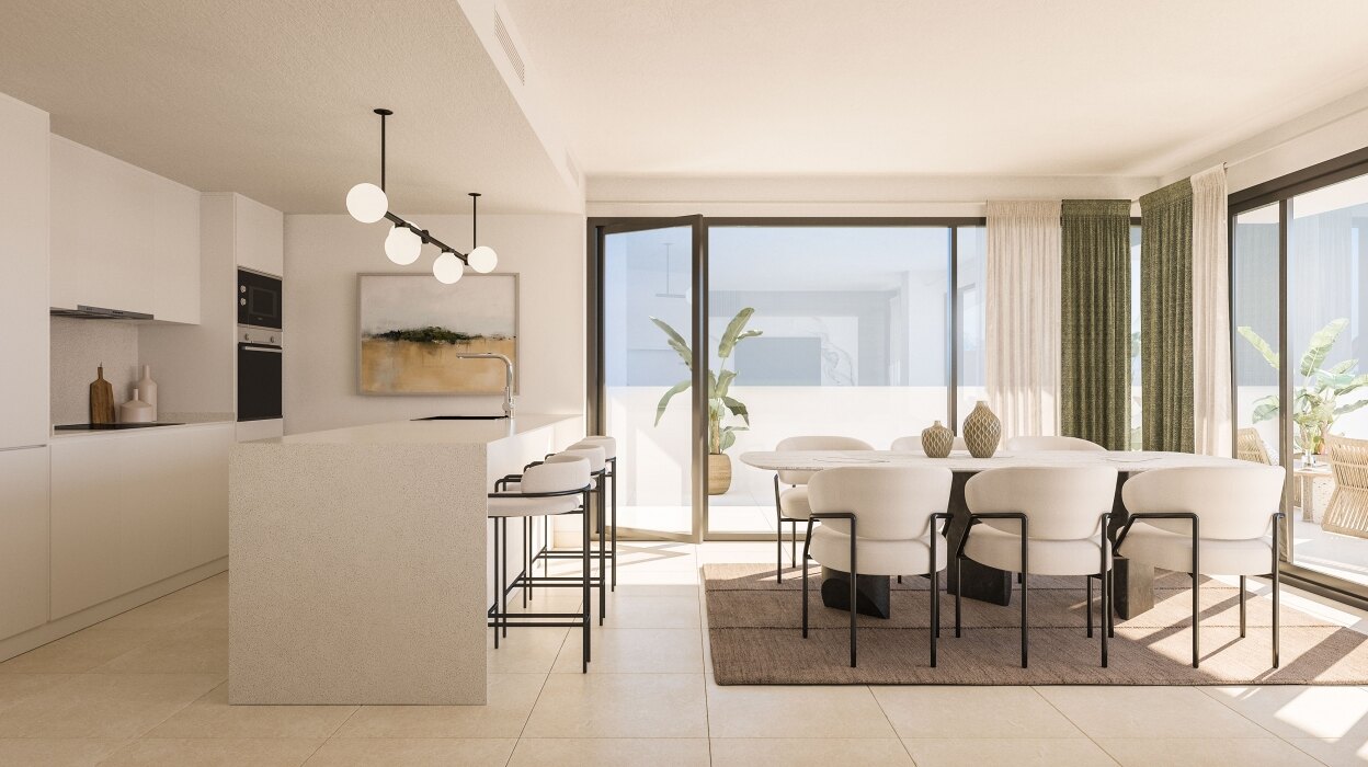 Pure Sun Residences, modern design apartments and penthouses in Manilva