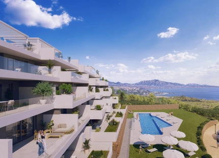 Pure Sun Residences, apartamentos y aticos de diseño moderno en Manilva