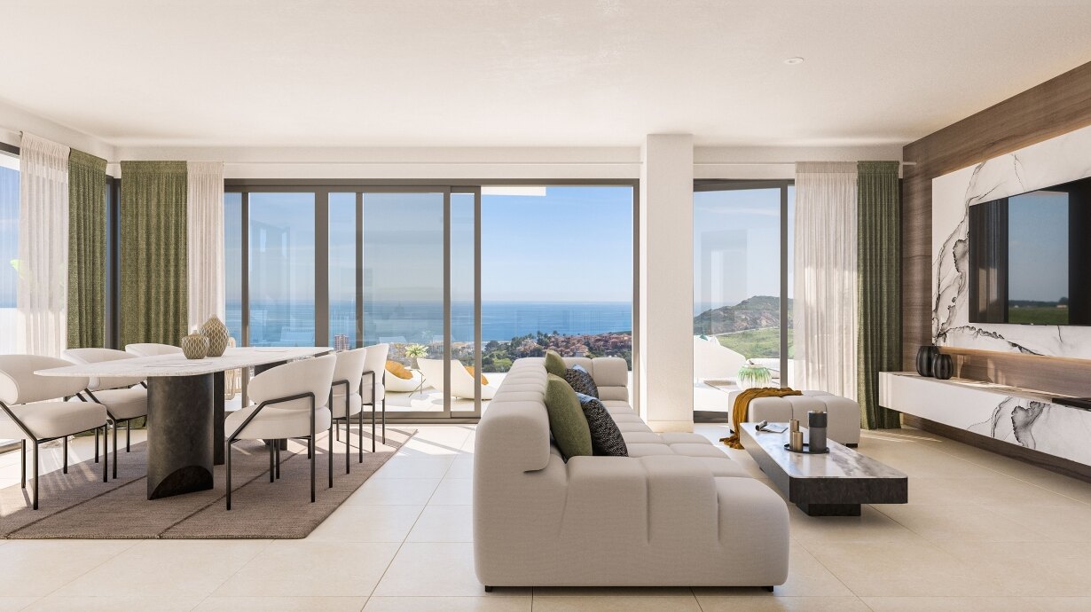 Pure Sun Residences, modern design apartments and penthouses in Manilva