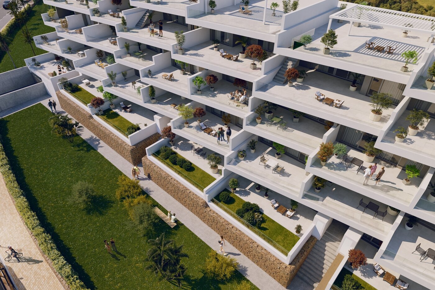 Pure Sun Residences, modern design apartments and penthouses in Manilva