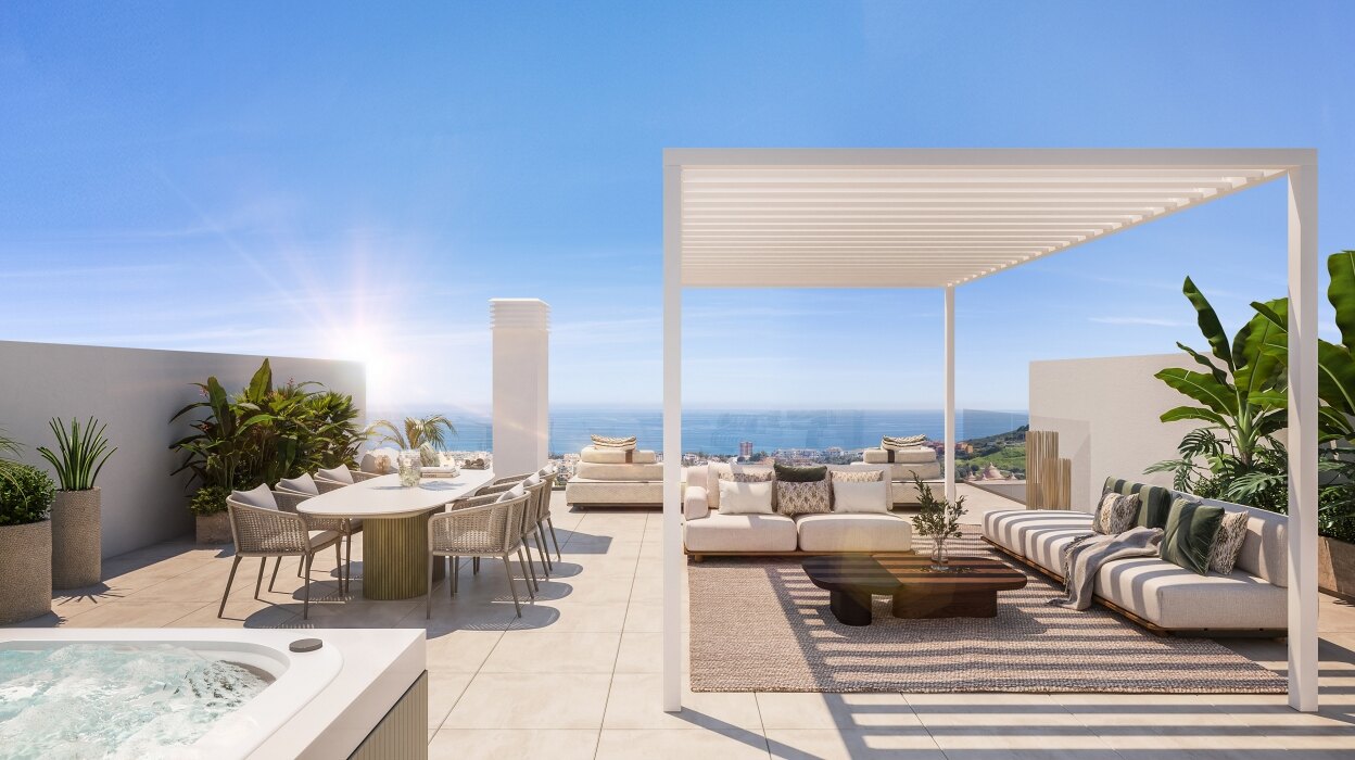 Pure Sun Residences, modern design apartments and penthouses in Manilva