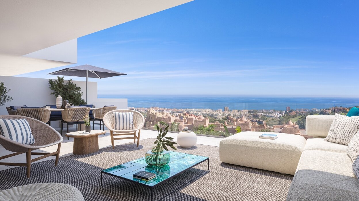 Pure Sun Residences, modern design apartments and penthouses in Manilva