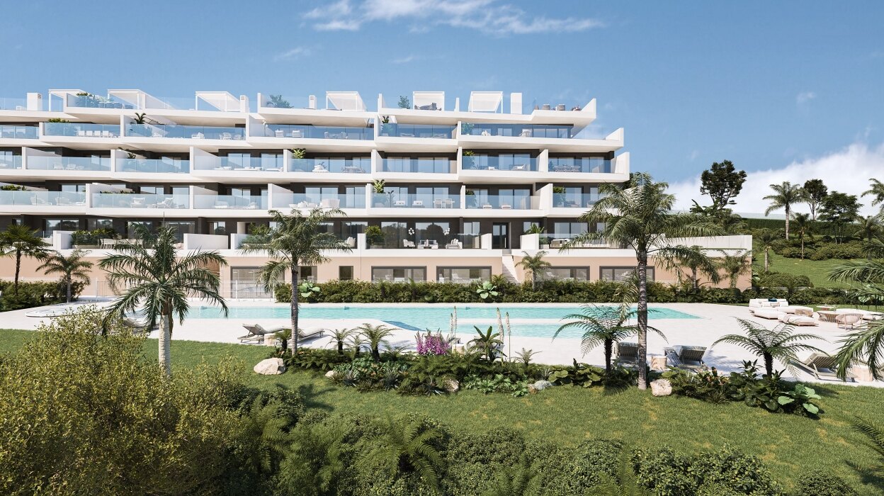 Pure Sun Residences, modern design apartments and penthouses in Manilva