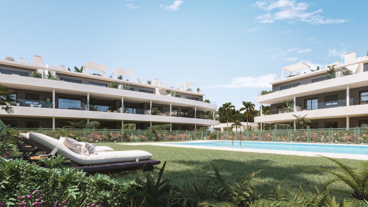 Natura Estepona, modern apartments with stunning seaviews in Estepona