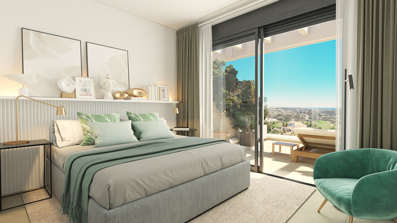 Calanova Collection, spacious and elegant apartments close to golf course in Mijas