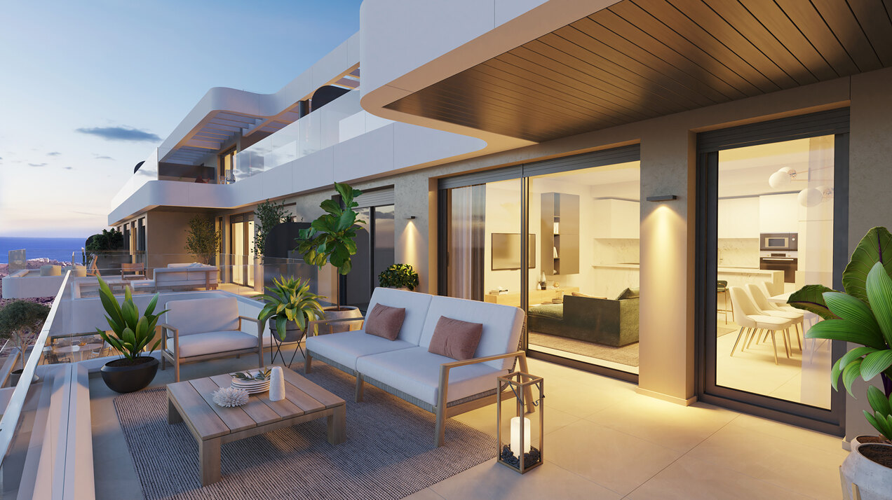 Calanova Collection, spacious and elegant apartments close to golf course in Mijas